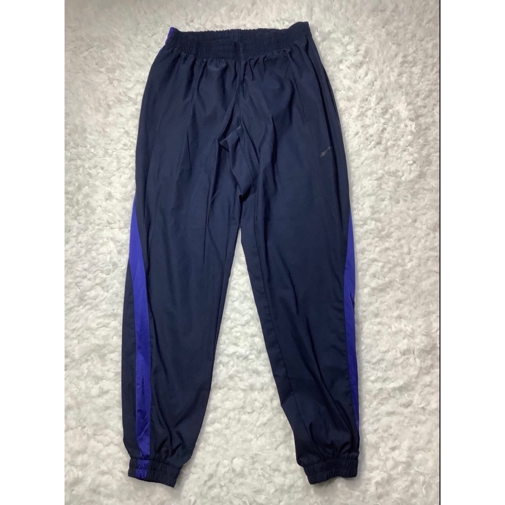 Womens Nike Dri-Fit Flex Woven Jogger Athletic Pants Navy Blue Medium.